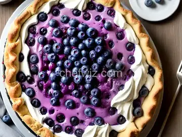 Blueberry Cream Cheese Pie