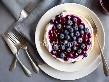 Blueberry Cream Dessert