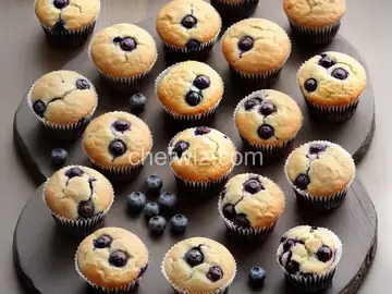 Blueberry Cream Muffins