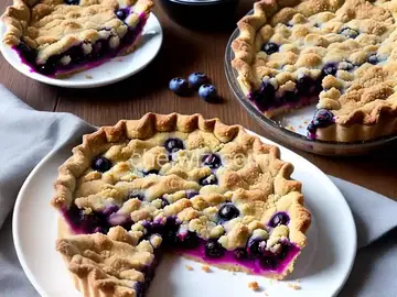 Blueberry Crumb Pie