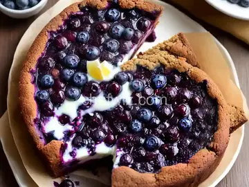 Blueberry-Ginger Buckle