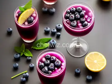 Blueberry-Ginger Fizz