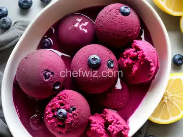 Blueberry Ginger Sorbet Recipe
