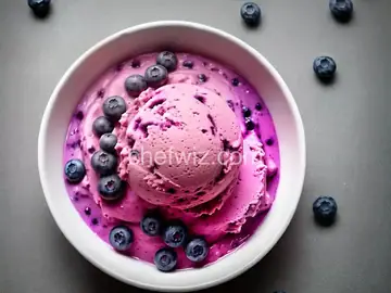 Blueberry Ice Cream