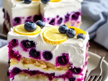 Blueberry-Lemon Icebox Cake