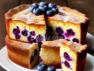 Blueberry Lemon Yogurt Cake