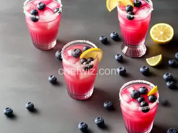 Blueberry Lemonade Margaritas