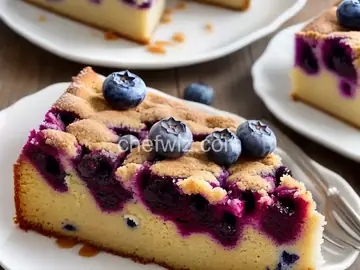 Blueberry Maple Tea Cake