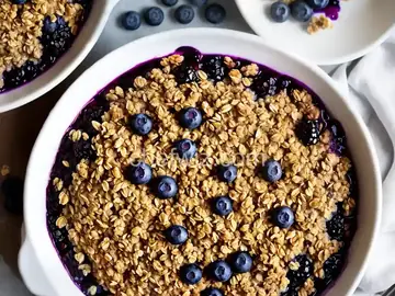 Blueberry-Oatmeal Crisp