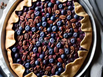 Blueberry-Pecan Galette