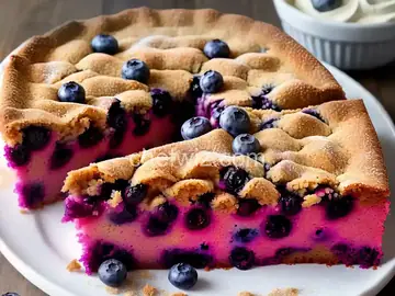 Blueberry Pudding Cake