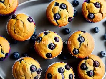 Blueberry Pumpkin Muffins