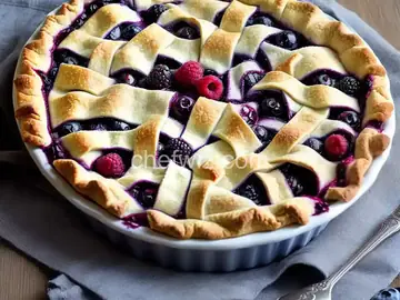 Blueberry Raspberry Pie