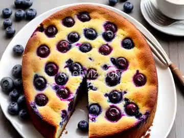 Blueberry Ricotta Breakfast Cake