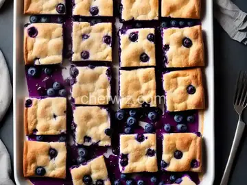 Blueberry Ricotta Squares