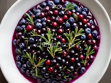Blueberry Rosemary Bramble