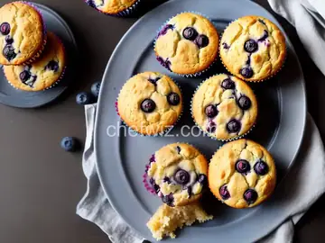 Blueberry Skyr Muffins
