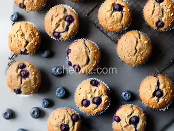 Blueberry Spelt Muffins