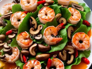Bánh Cuốn With Pork, Shrimp, and Mushrooms