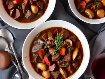 Boeuf Bourguignon (Beef Stew With Red Wine, Mushrooms, and Bacon) Recipe