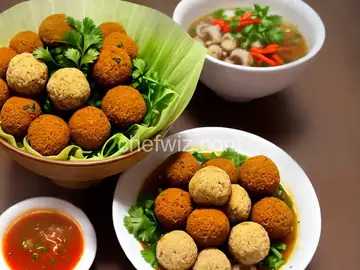 Boiled Fish Ball and Squid Balls