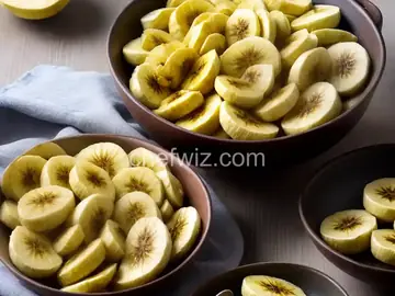 Boiled bananas