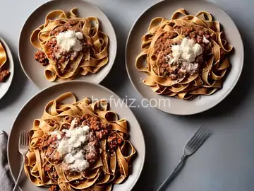 Bolognese Tagliatelle