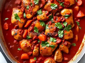 Boneless Chicken Cacciatore