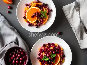 Boozy Fresh Cranberry-Orange Sauce