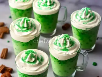 Boozy Shamrock Shakes