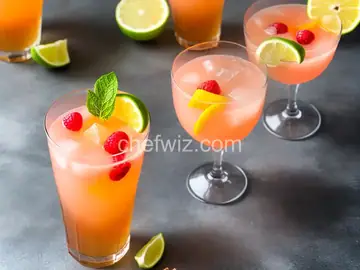 Boozy Sherbet Punch