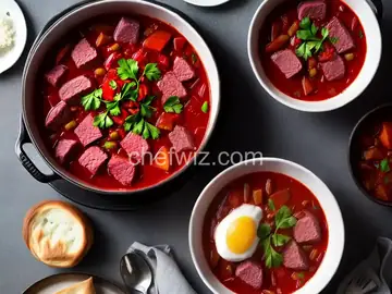 Borscht with Meat