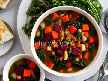 Botwinka (Polish Vegetable Soup with Beet Greens)