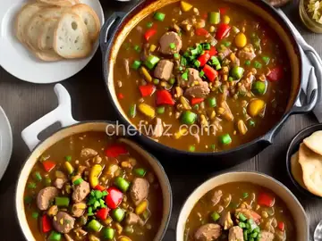 Boudreaux's Zydeco Stomp Gumbo