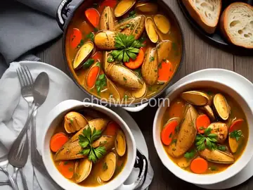 Bouillabaisse with Rouille and Garlic Toasts