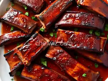 Bourbon-BBQ Glazed Baby Back Ribs