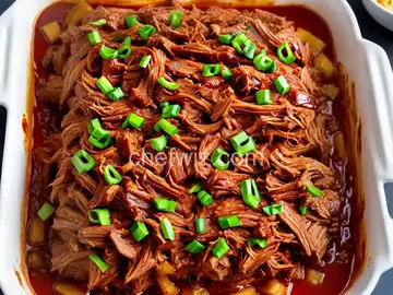 Bourbon Bacon Pulled Pork