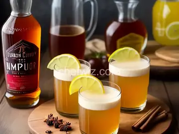 Bourbon Cider Sour
