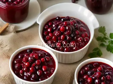 Bourbon Cranberry Sauce