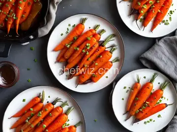 Bourbon Glazed Carrots
