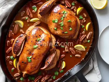 Bourbon Pecan Chicken