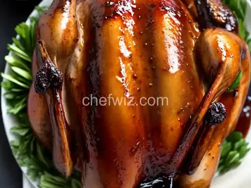Bourbon and Brown Sugar Glazed Turkey
