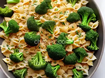 Bow Tie Pasta with Broccoli, Garlic, and Lemon