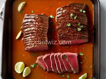 Braised Flank Steak in the Oven