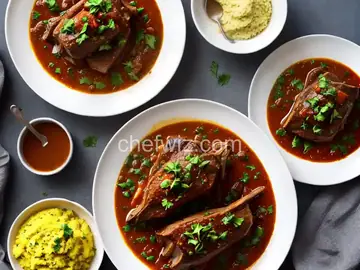 Braised Lamb Shanks with Gremolata and Baked Polenta