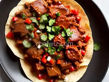 Braised Oxtail "Al Pastor" Taco