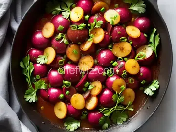 Braised Radishes