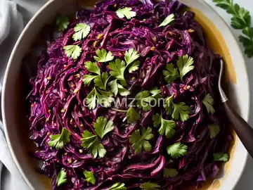 Braised Red Cabbage with Vinegar
