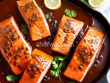 Braised Salmon