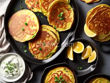 Bramboracky (Czech Savory Potato Pancakes)